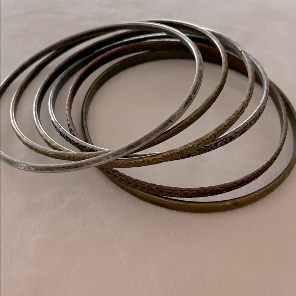NWOT Copper Tones Fashion Bangle Bracelets
